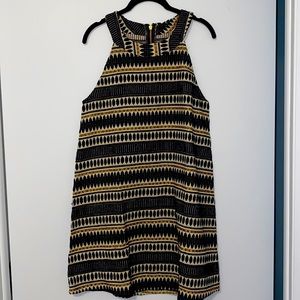 NWOT Judith March THE LITTLE BLACK JACQUARD DRESS